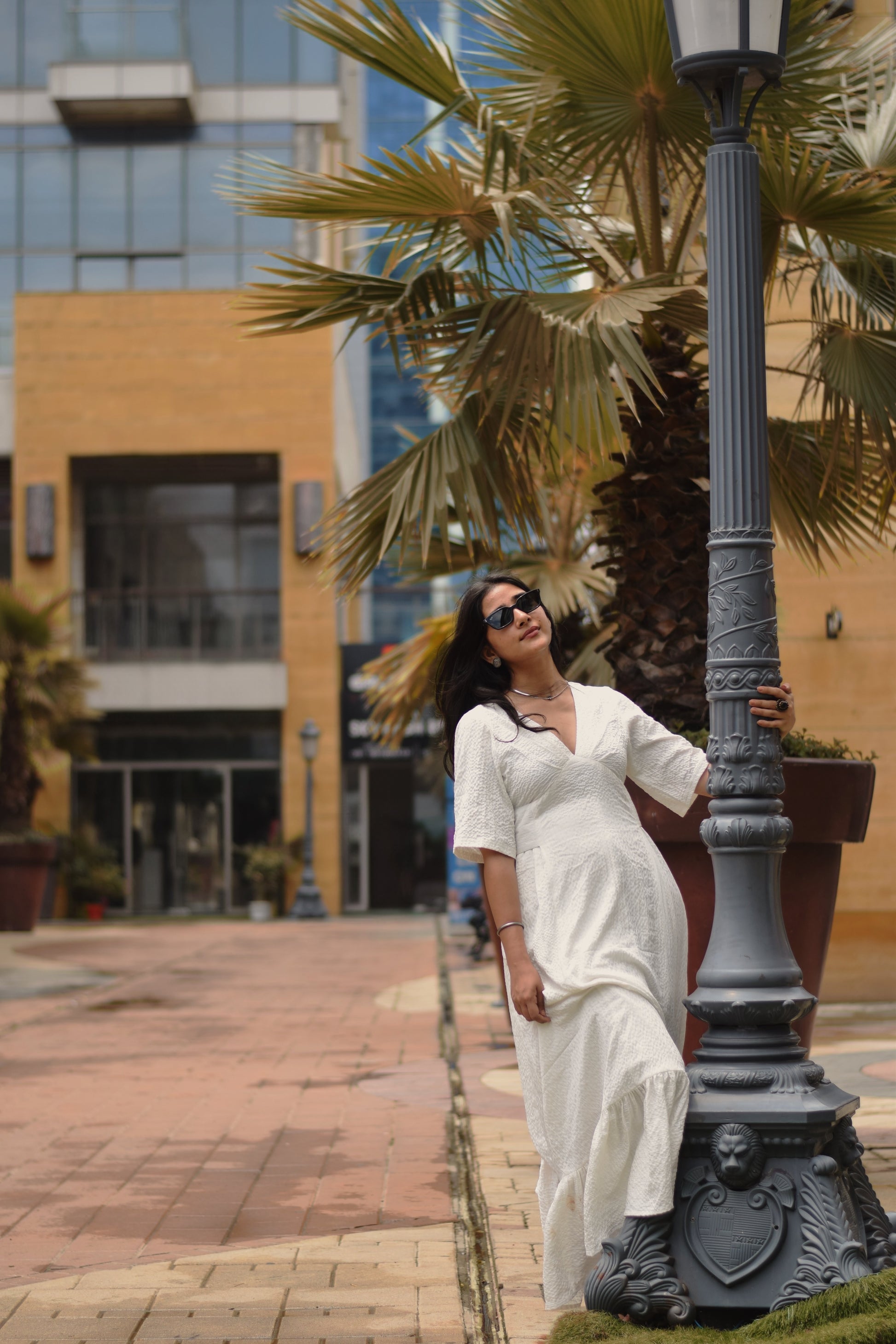 Breezy Knot White Dress