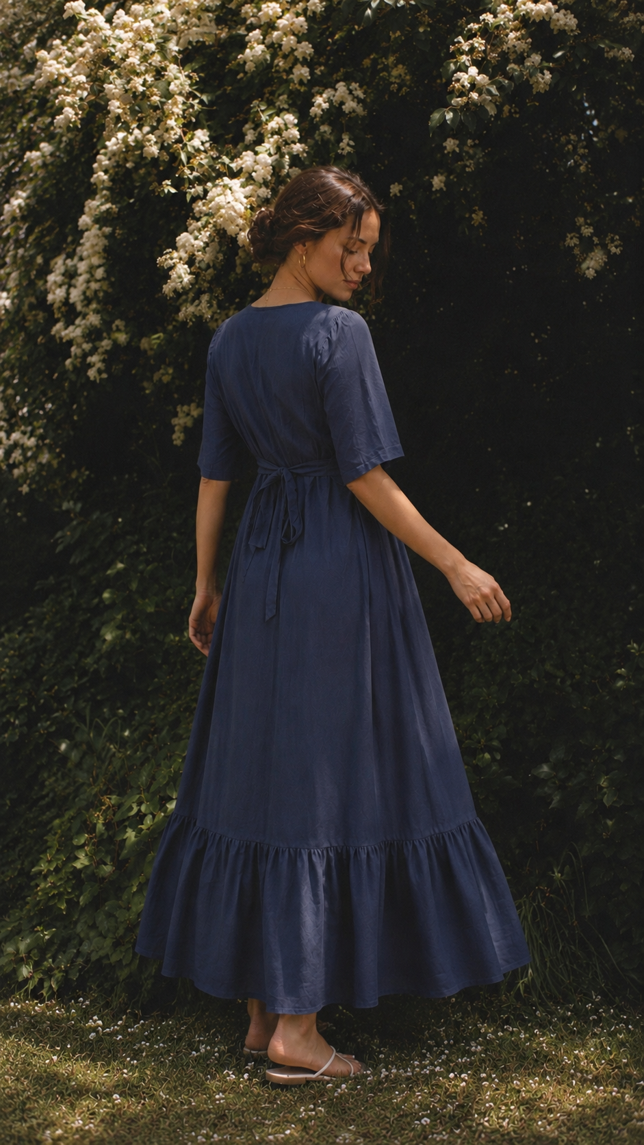 Amara Waist-Tie Maxi Dress