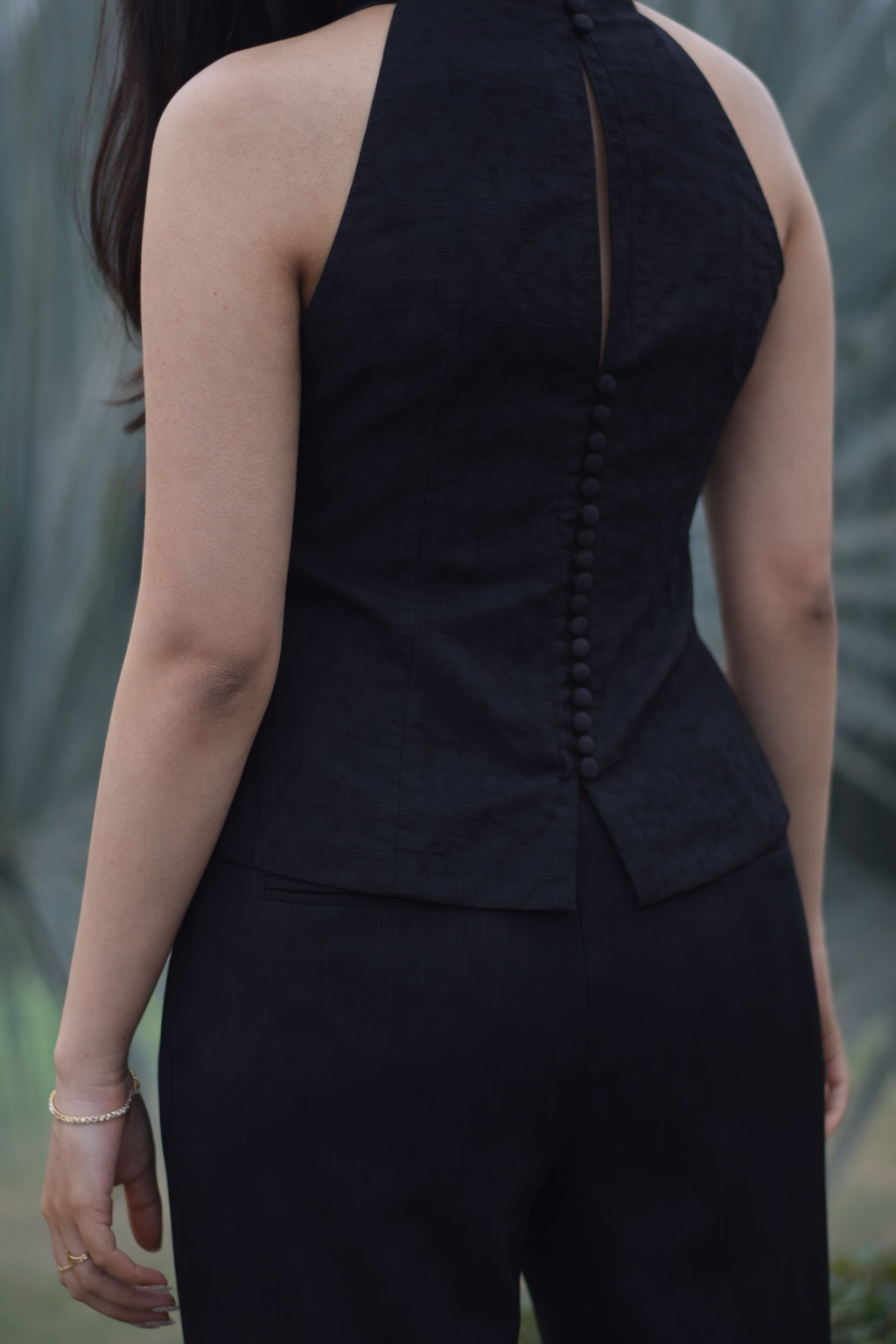 Back Story Sleeveless Top
