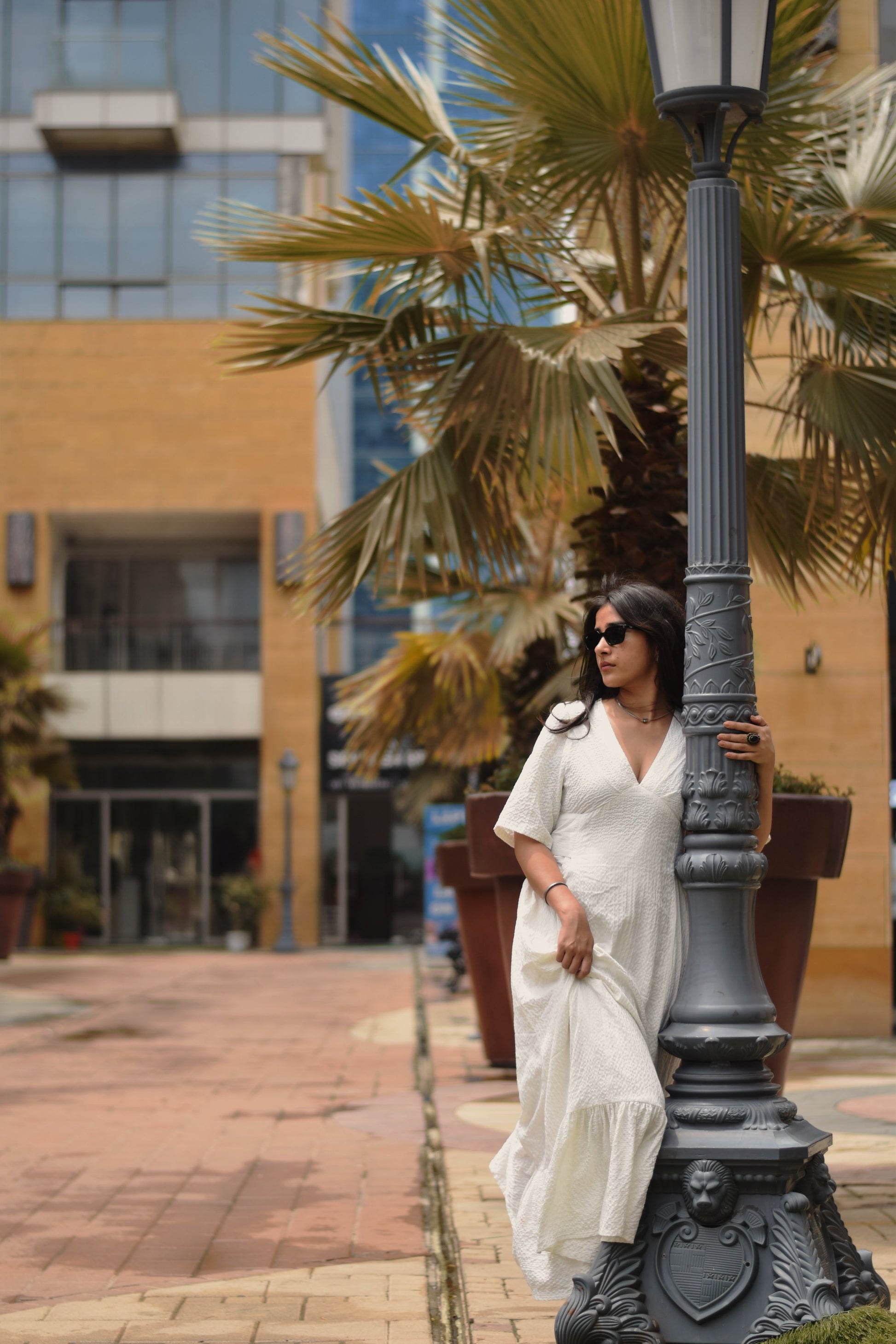 Breezy Knot White Dress