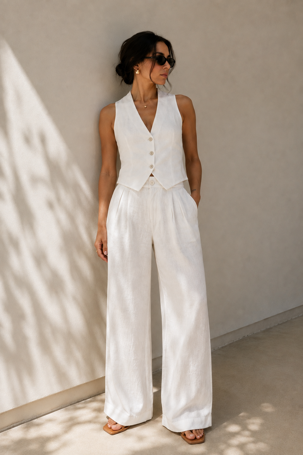 The Cloud Cotton Linen Pants