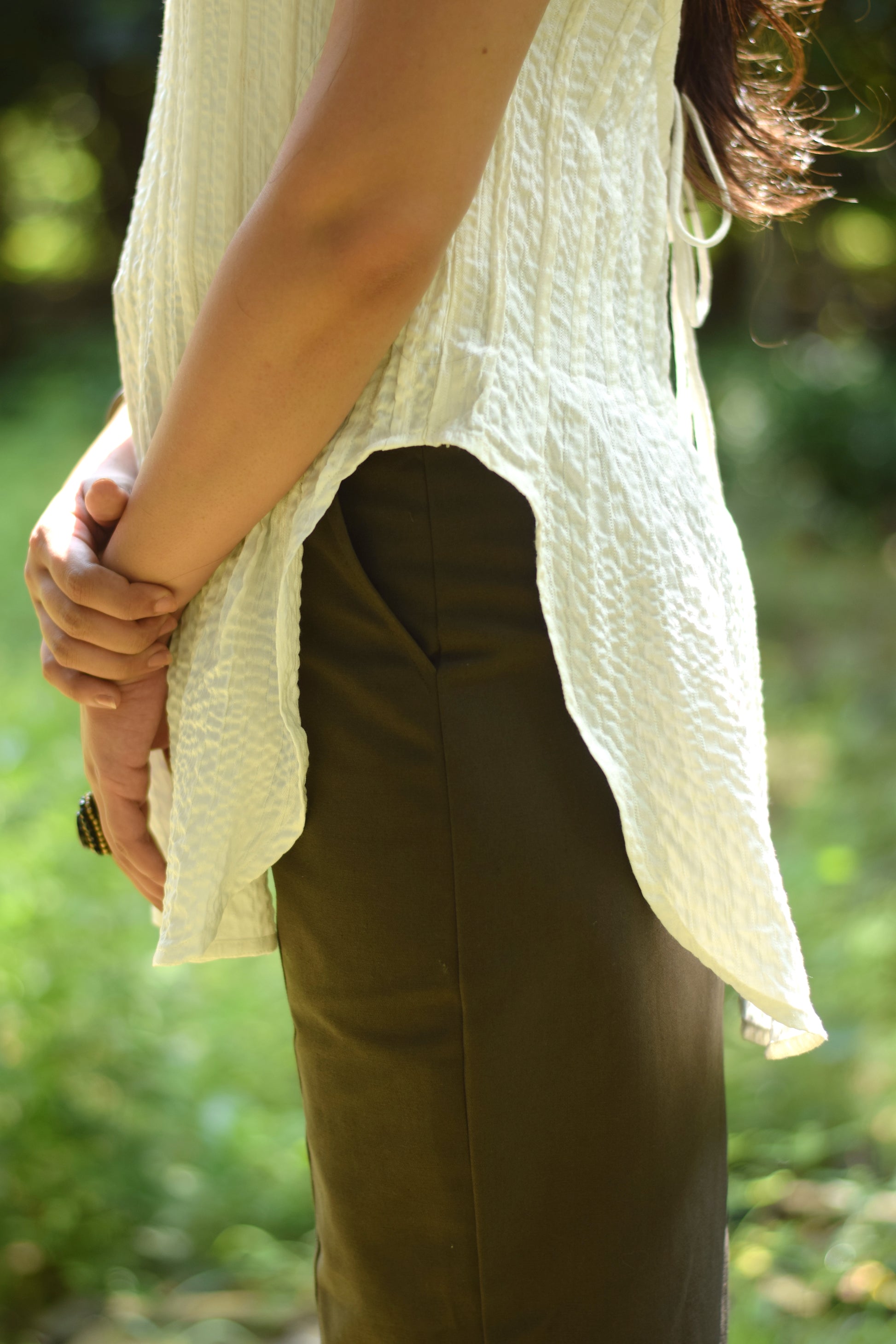 Riva Backless Tie-Up Top