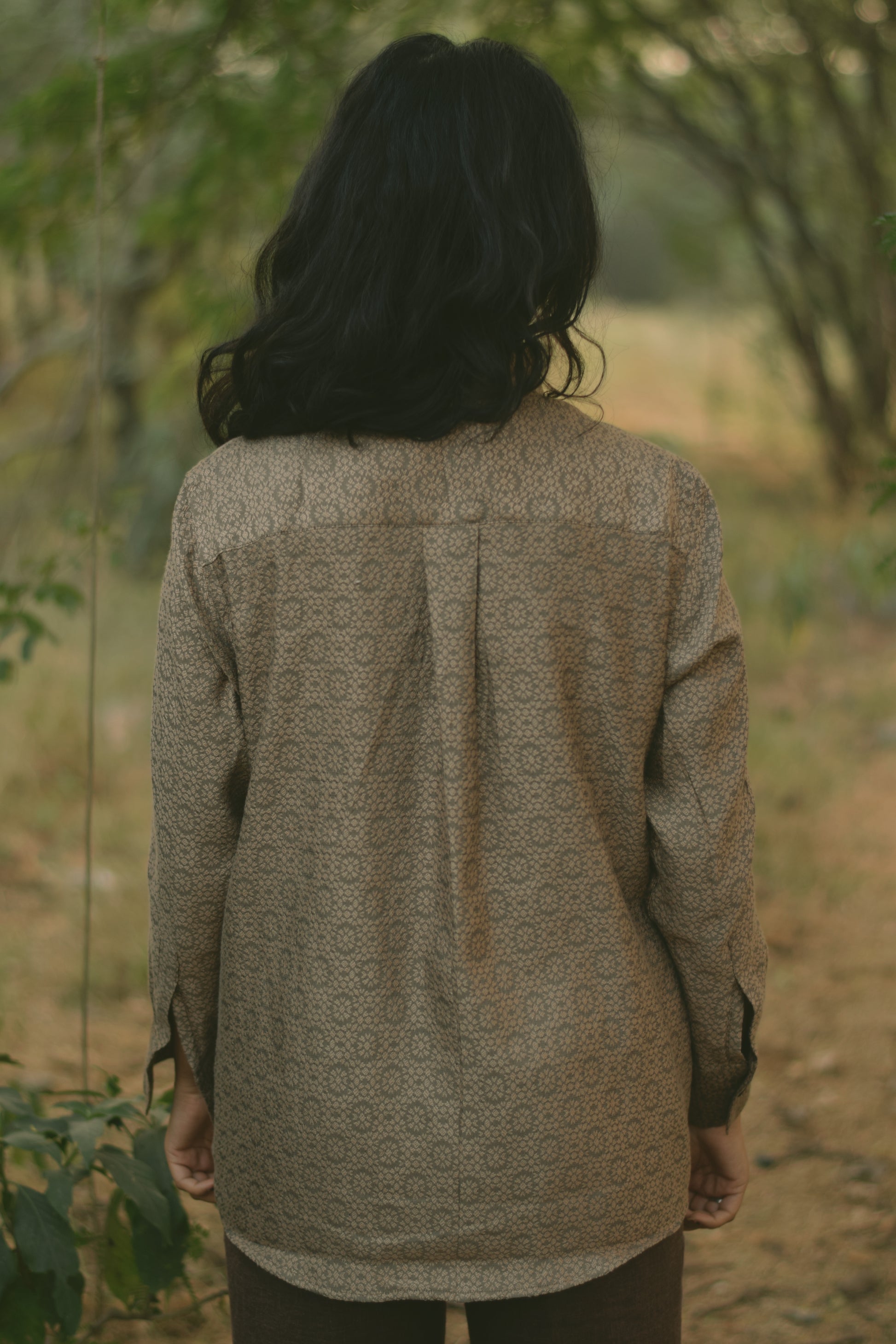 Dual Weave Loose Fit Shirt