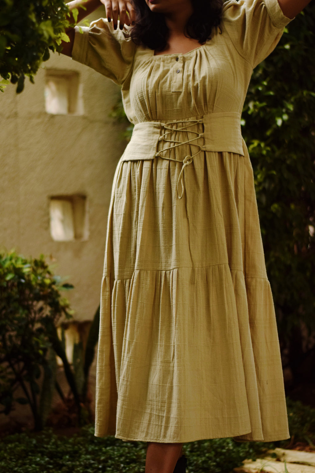 Cedar Jacquard Dress