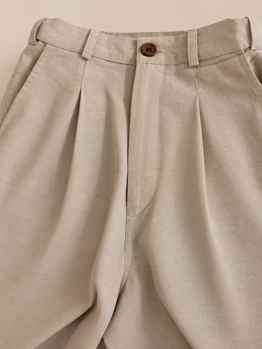 Chambray Discreet Elasticated Pants