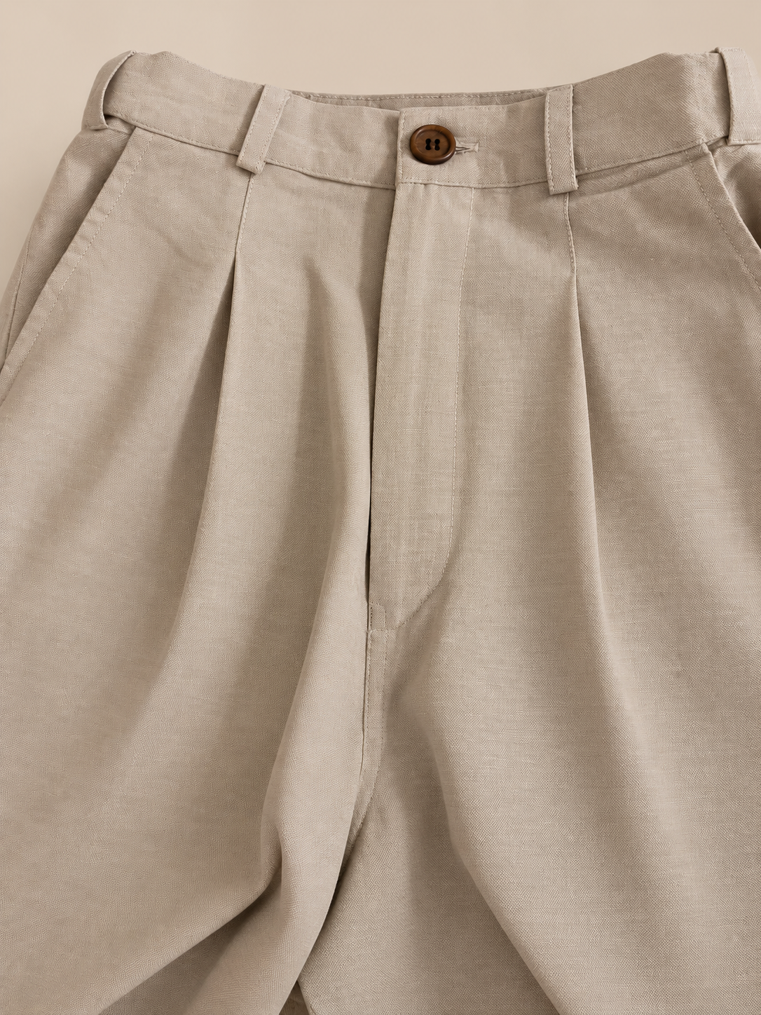 Chambray Discreet Elasticated Pants