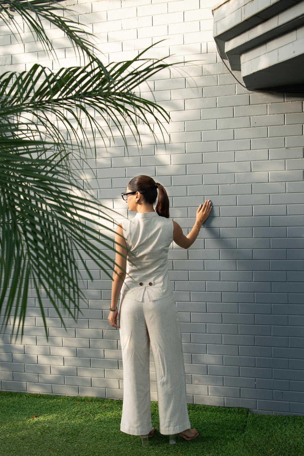 The Embroidered Mandarin Top