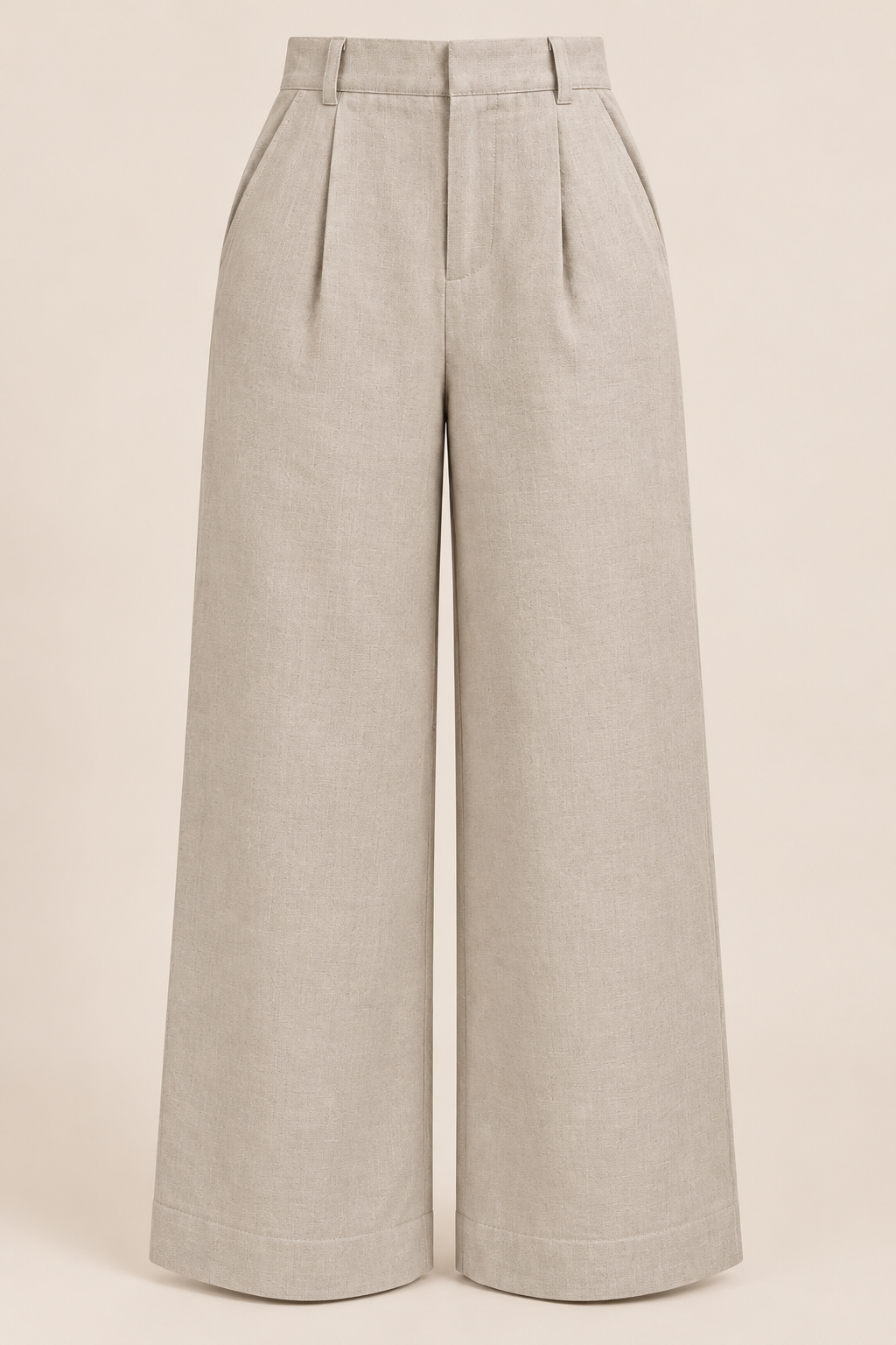 Chambray Discreet Elasticated Pants