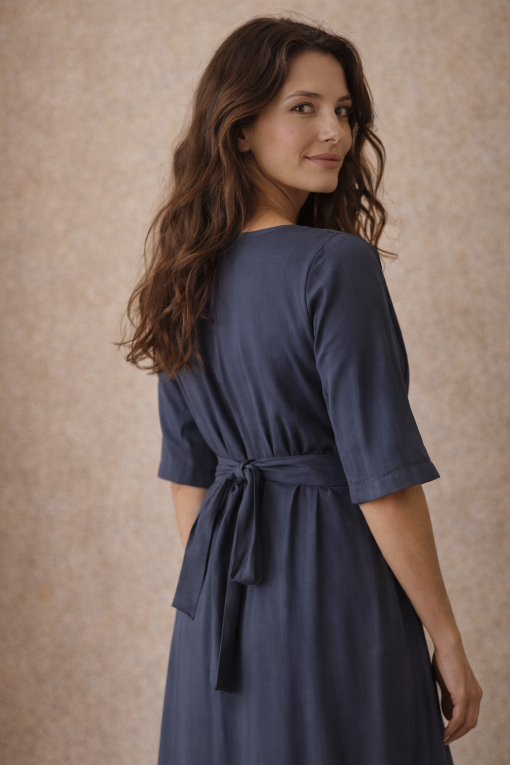 Amara Waist-Tie Maxi Dress