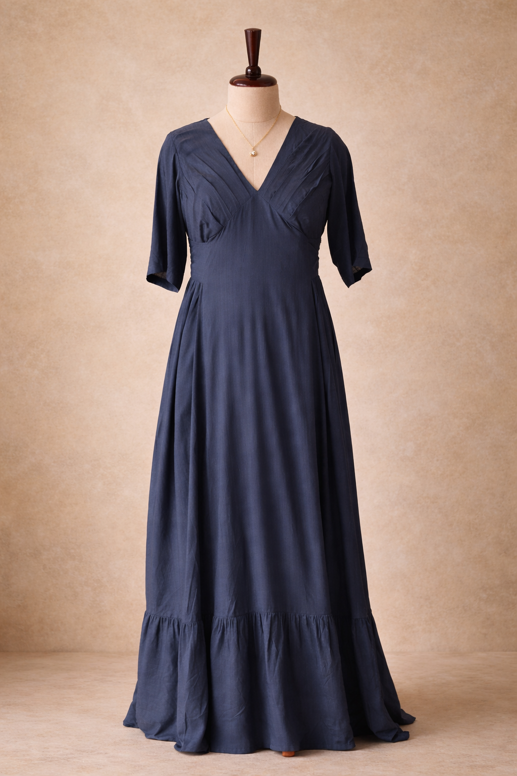 Amara Waist-Tie Maxi Dress