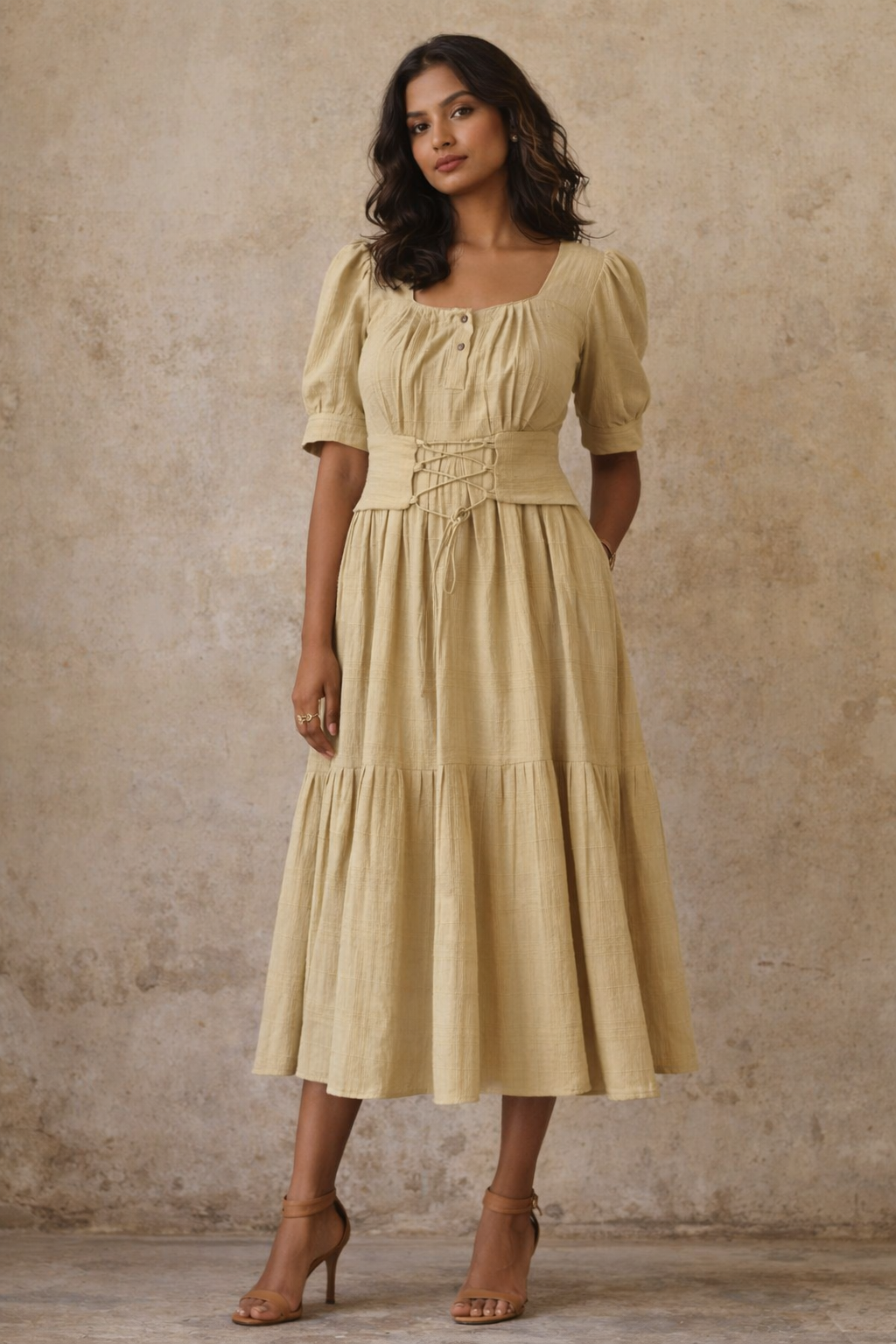 The Elysia Jacquard Dress