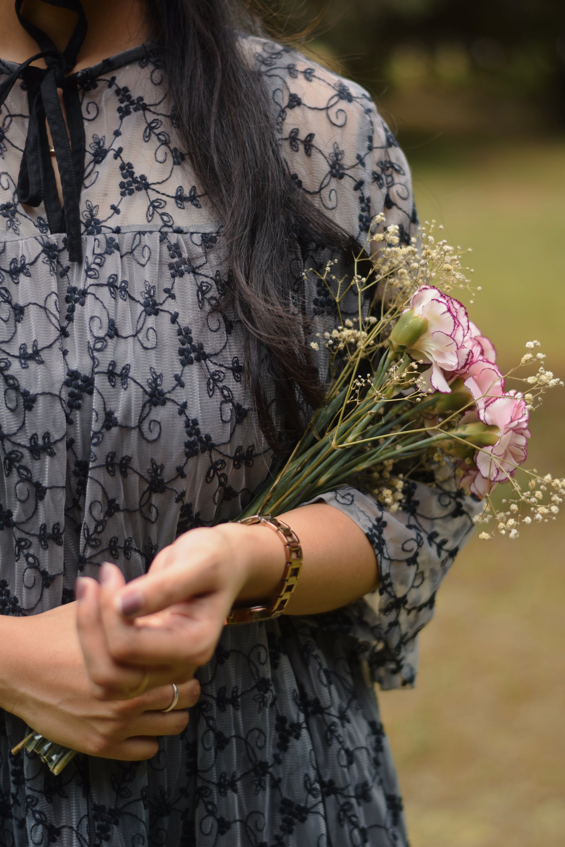 Muse Embroidered Dress
