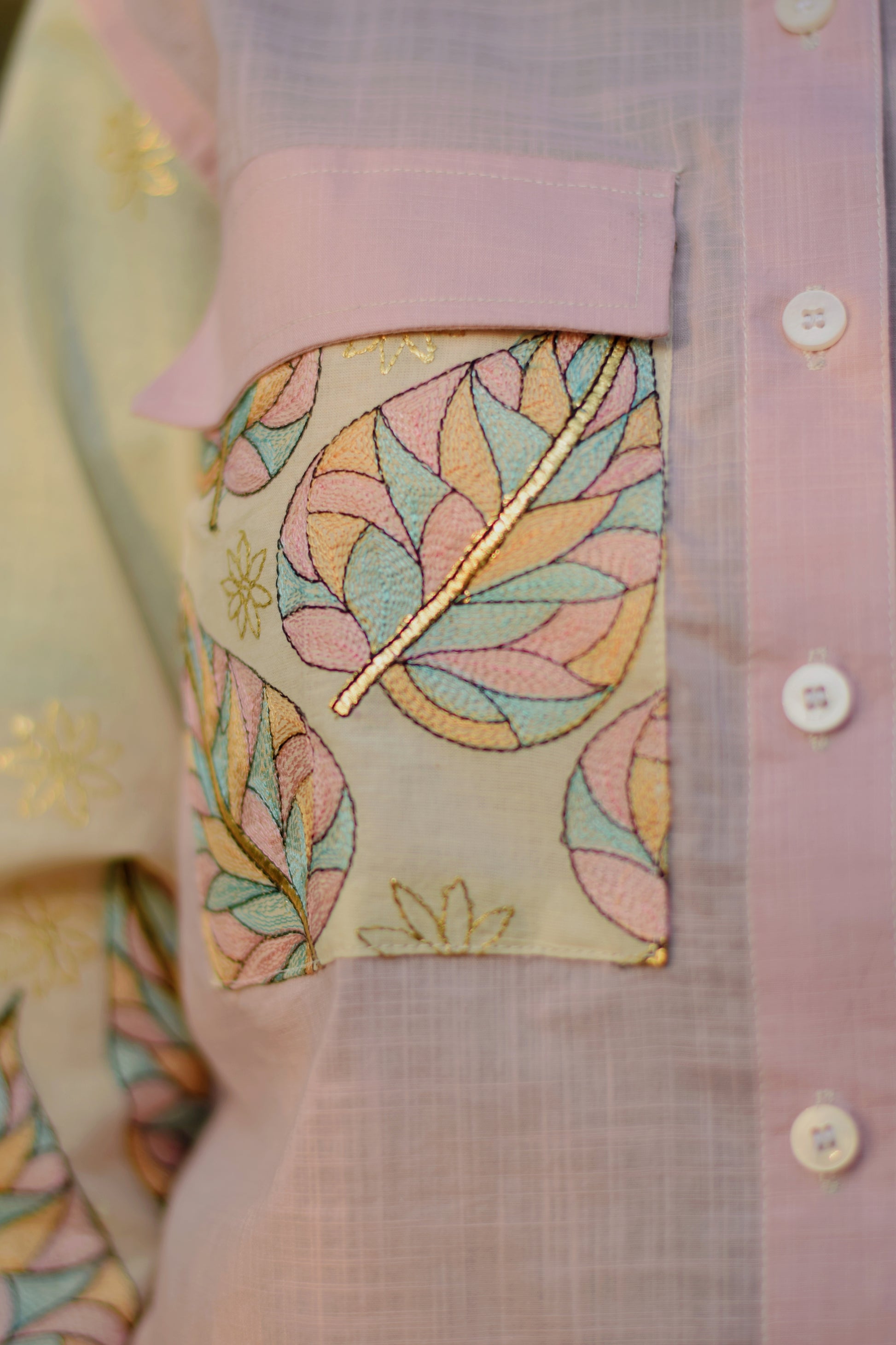 Petalcraft Embroidered Shirt