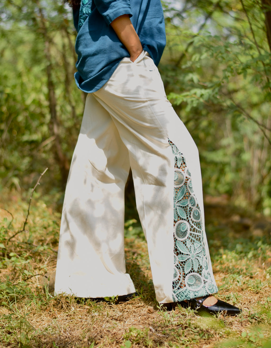 Grace Embroidered Pants