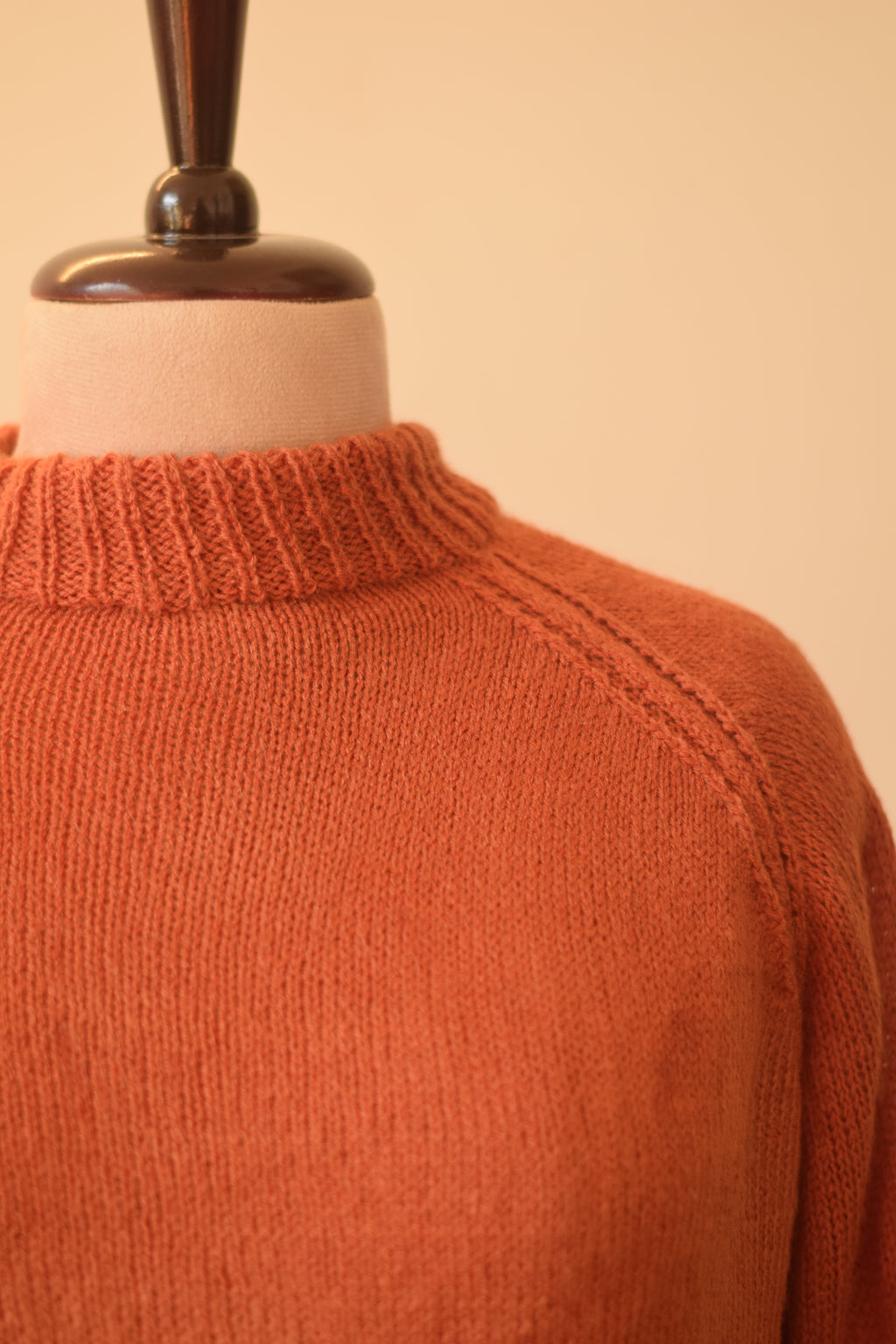 Dual Color Handknitted Sweater