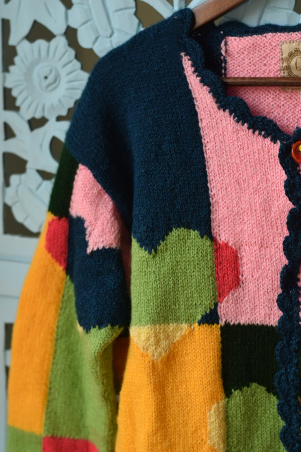 Heart Shaped Box Handknitted Sweater