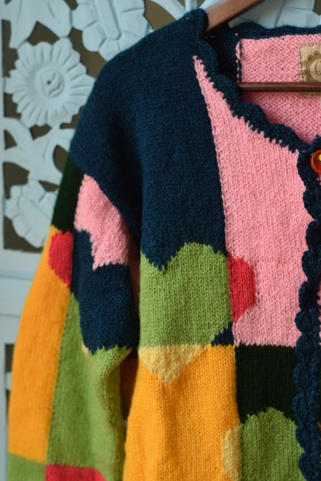 Heart Shaped Box Handknitted Sweater