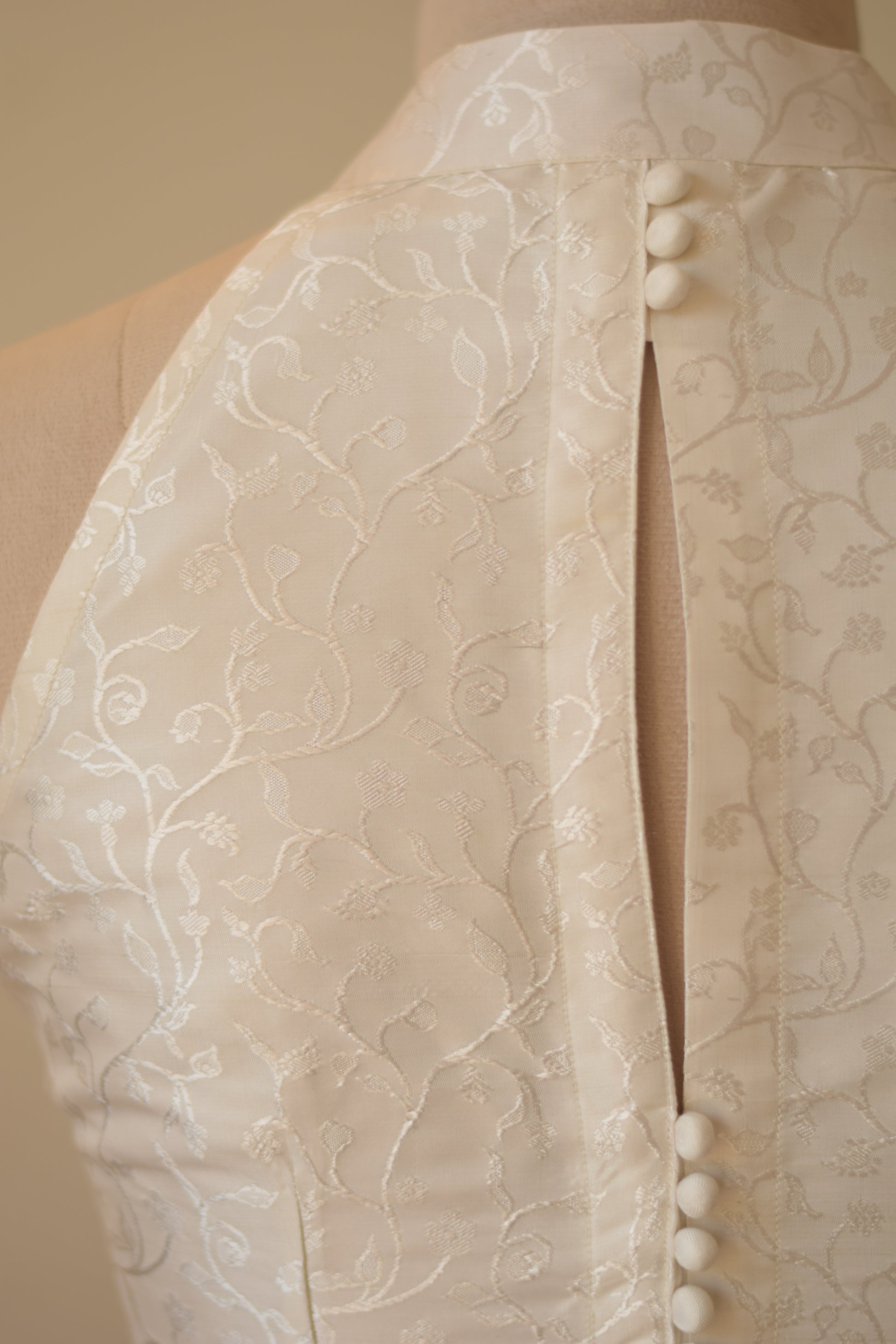 Sakura Button-Back Top