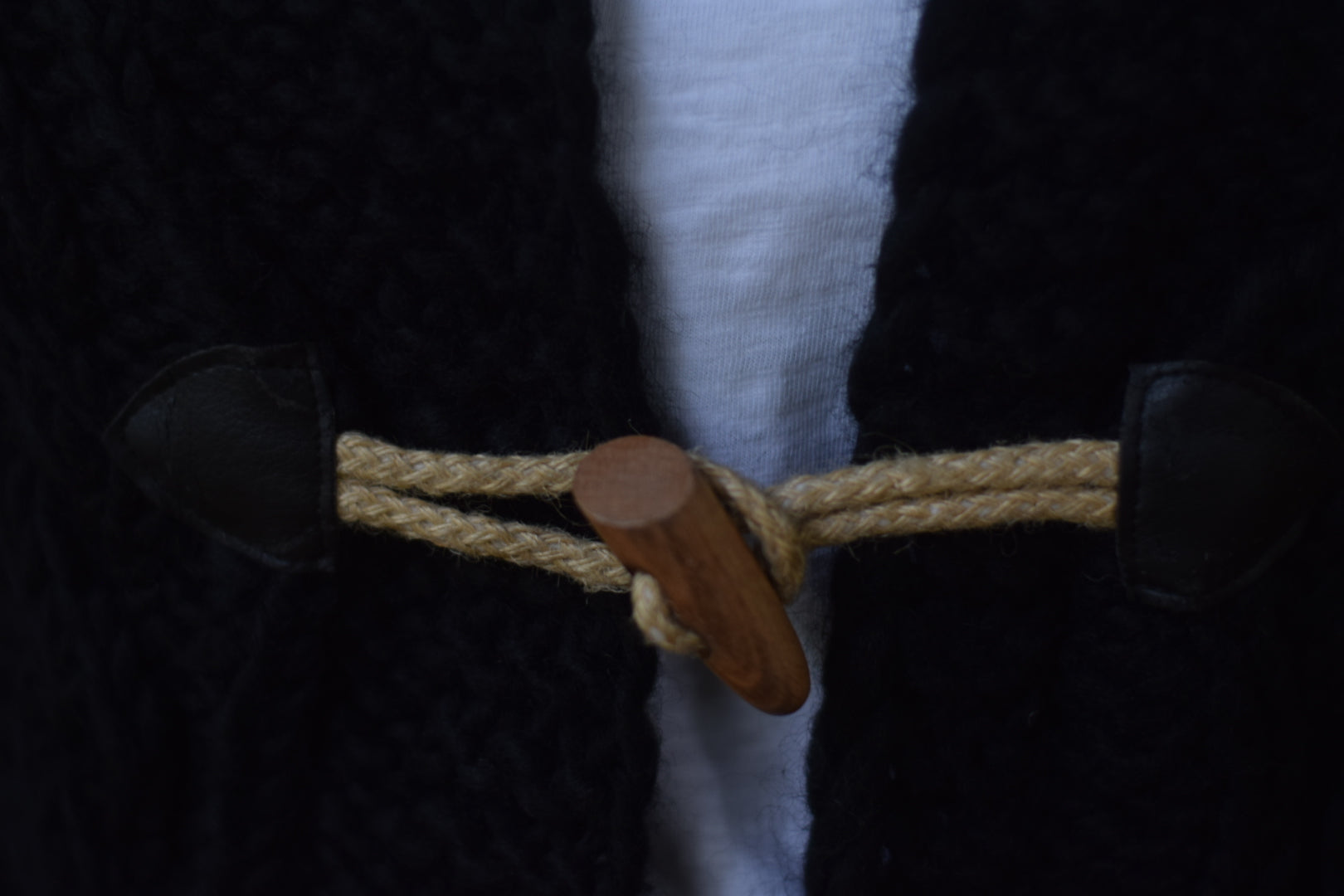Timeless Black Handknitted Sweater