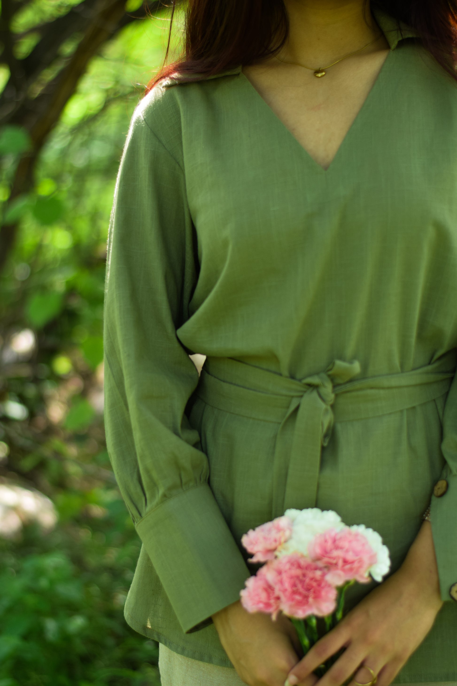 Basil Mist Kurta