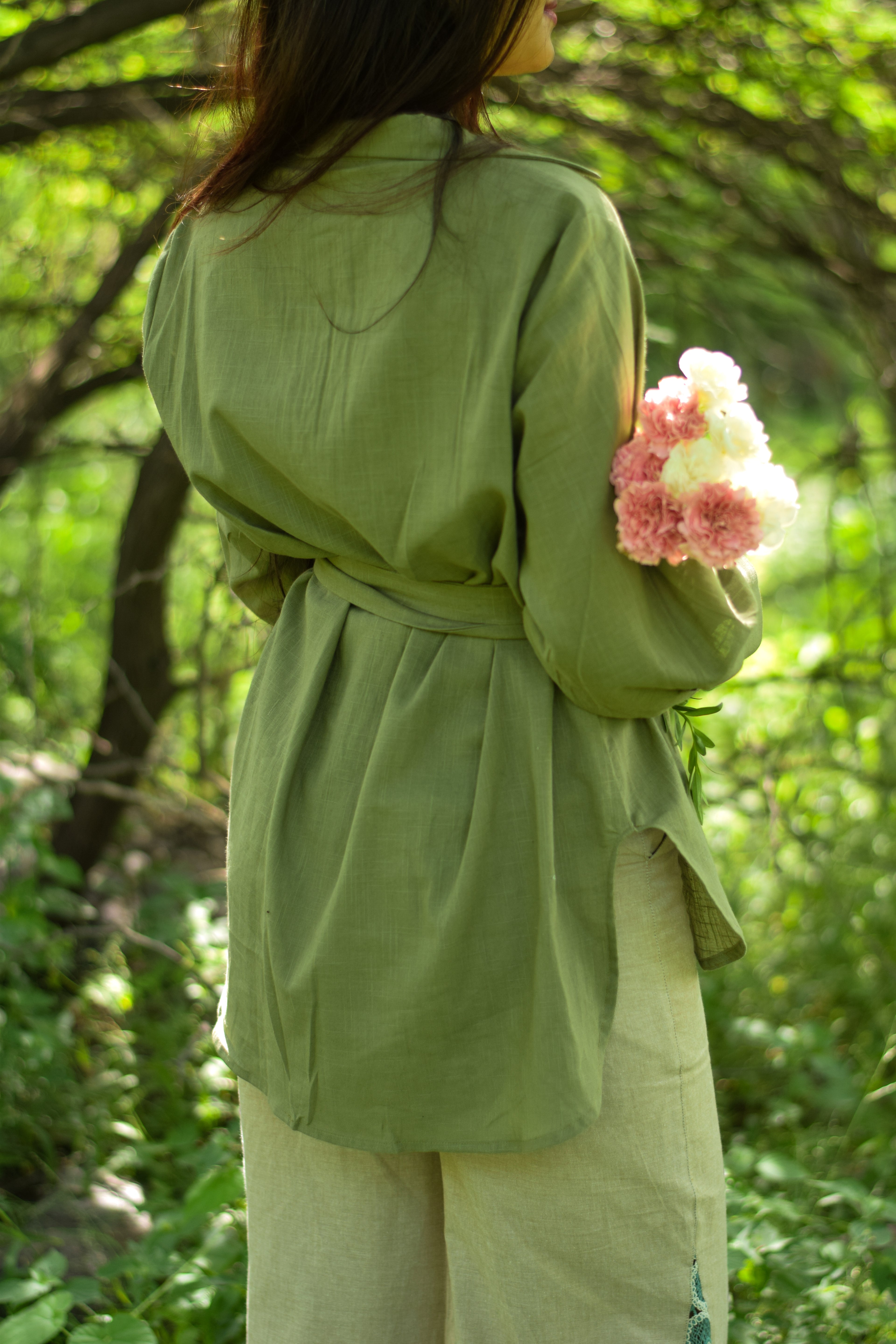 Basil Mist Kurta