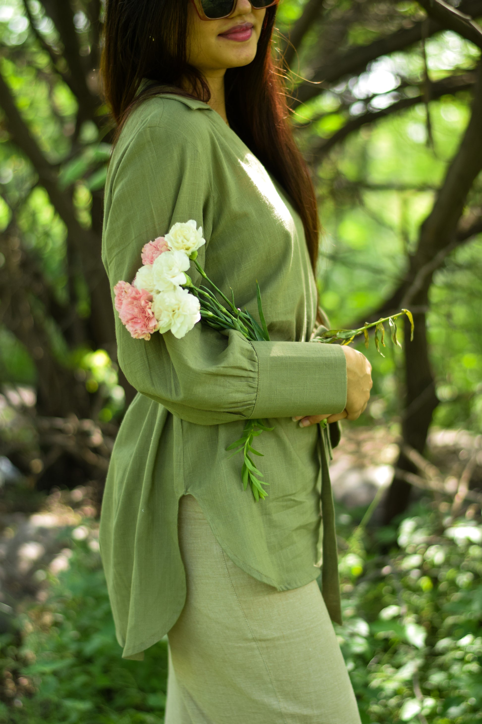 Basil Mist Kurta