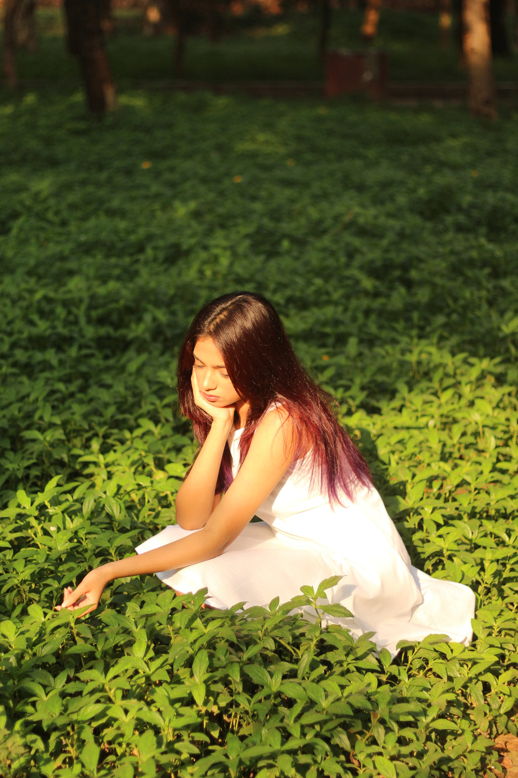 White Hour Flare Dress