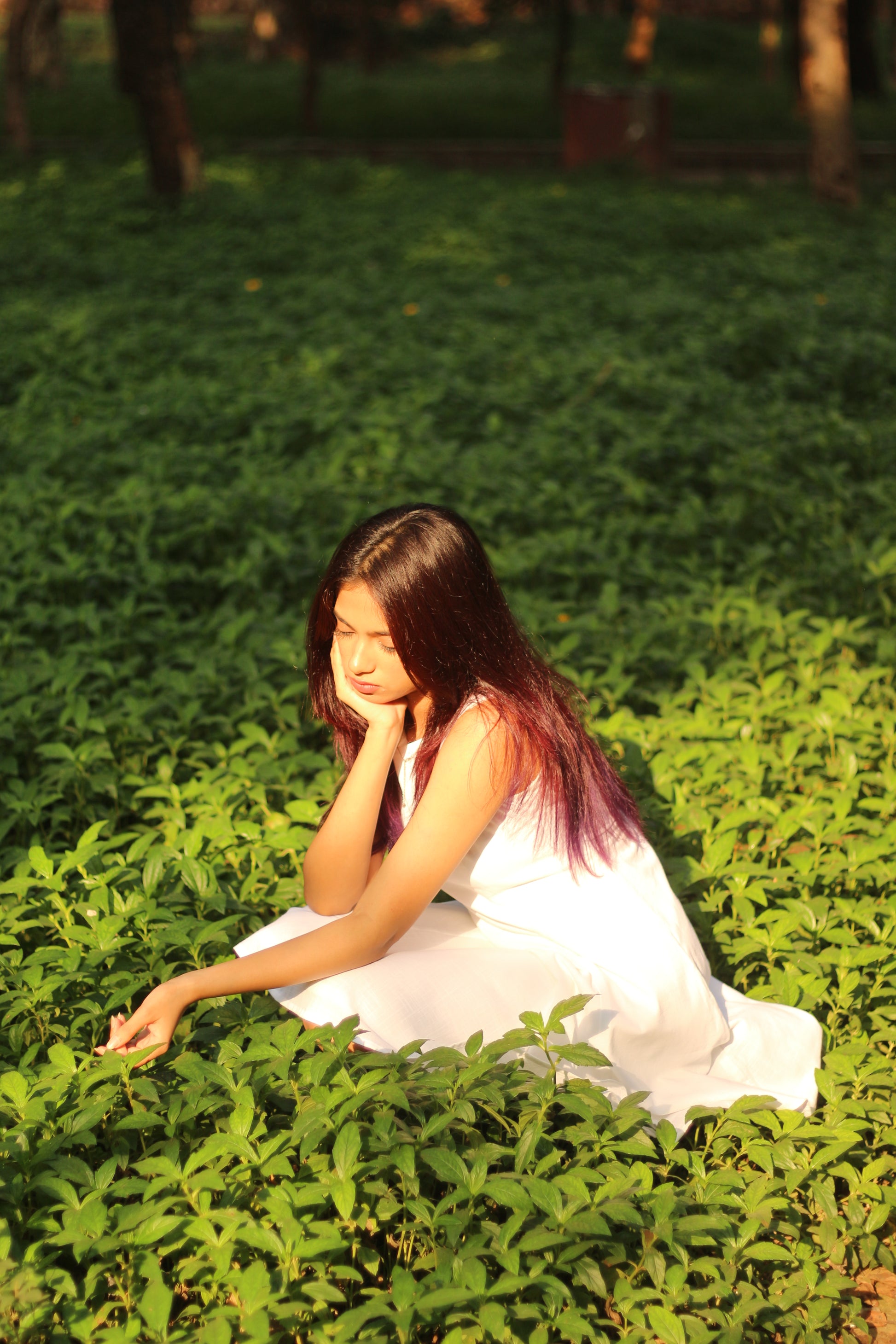 White Hour Flare Dress