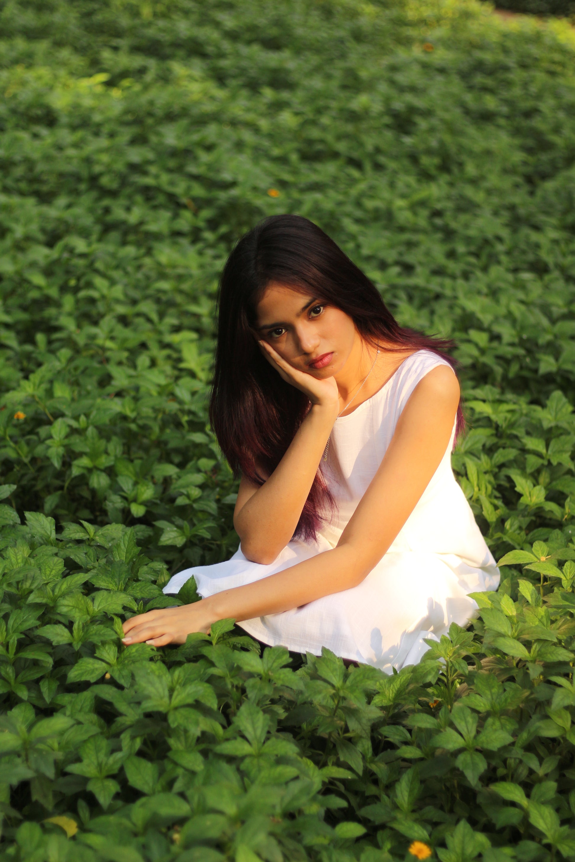 White Hour Flare Dress