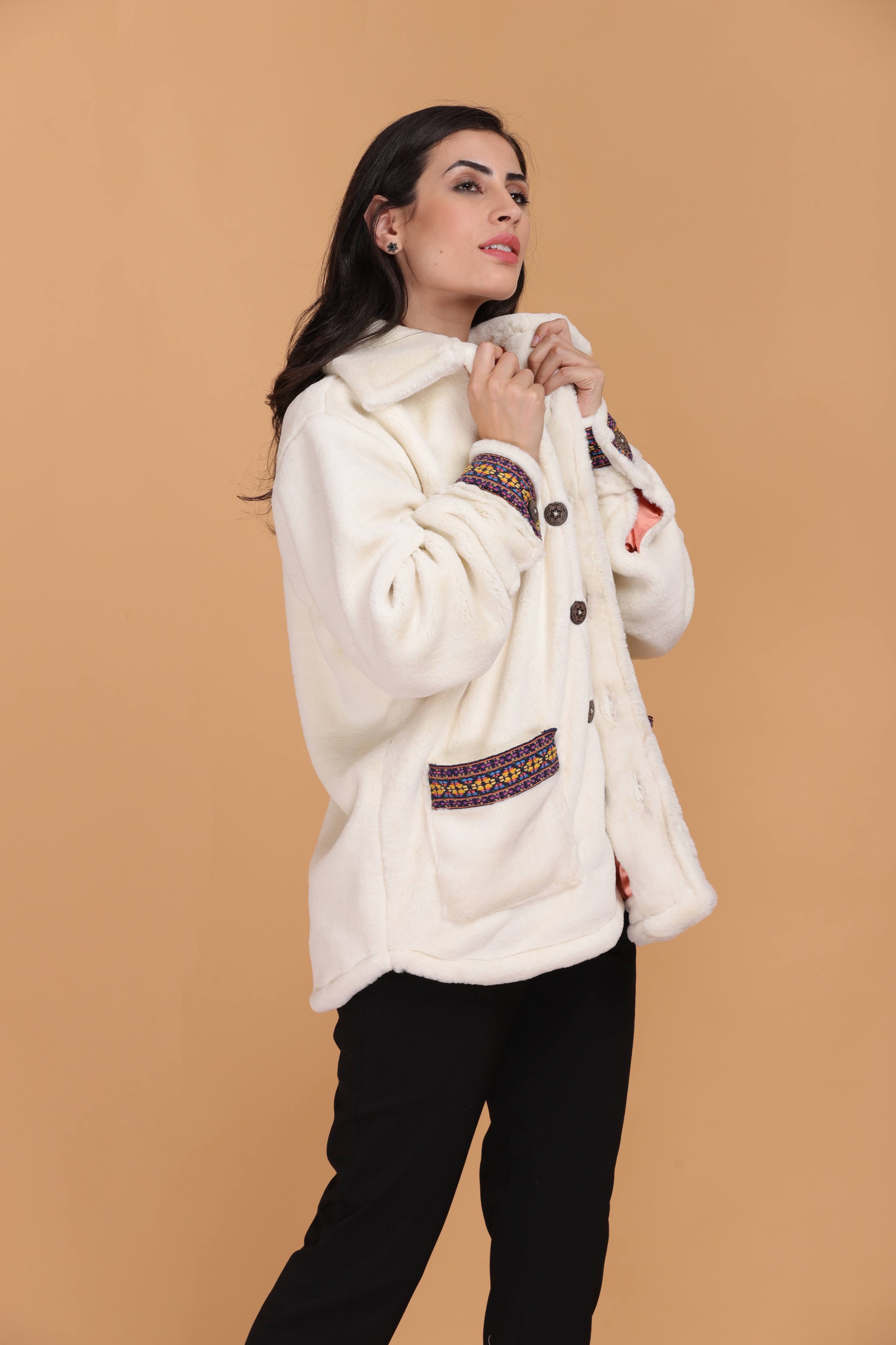 Fluffy Rabbit Coat