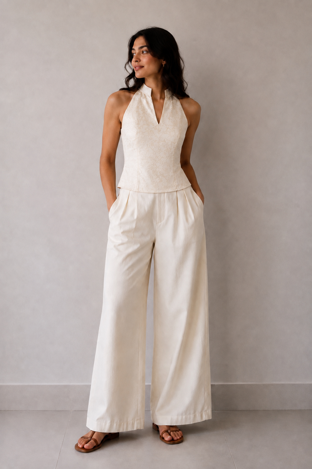 The Everyday Cotton Twill Pants
