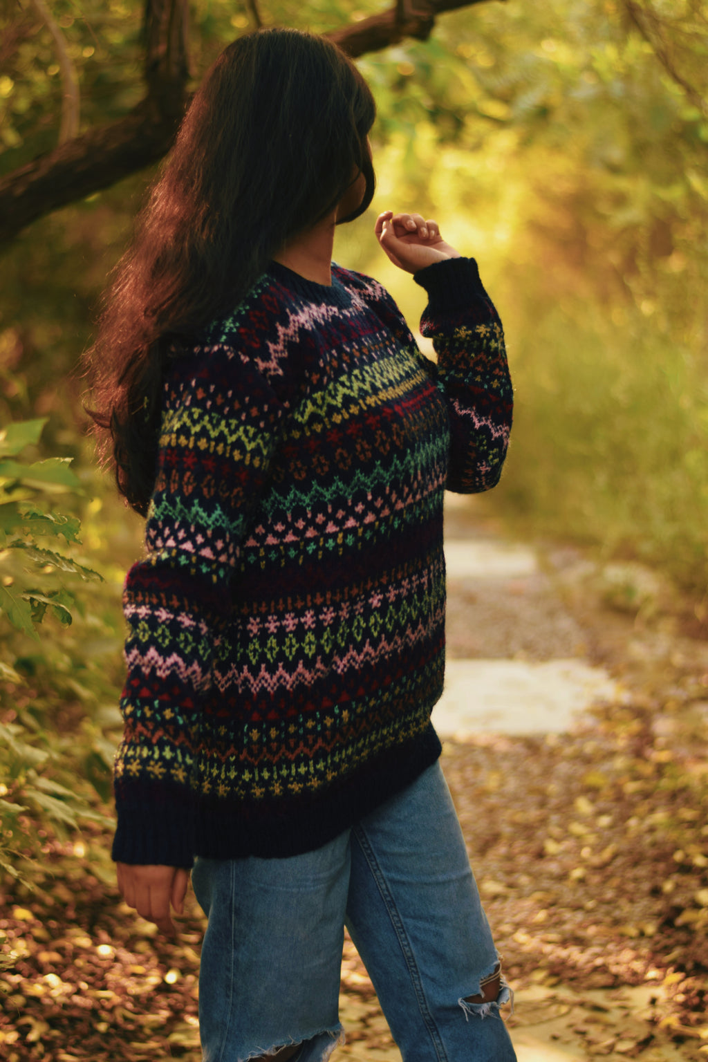 The Traditional Hand Knitted Sweater