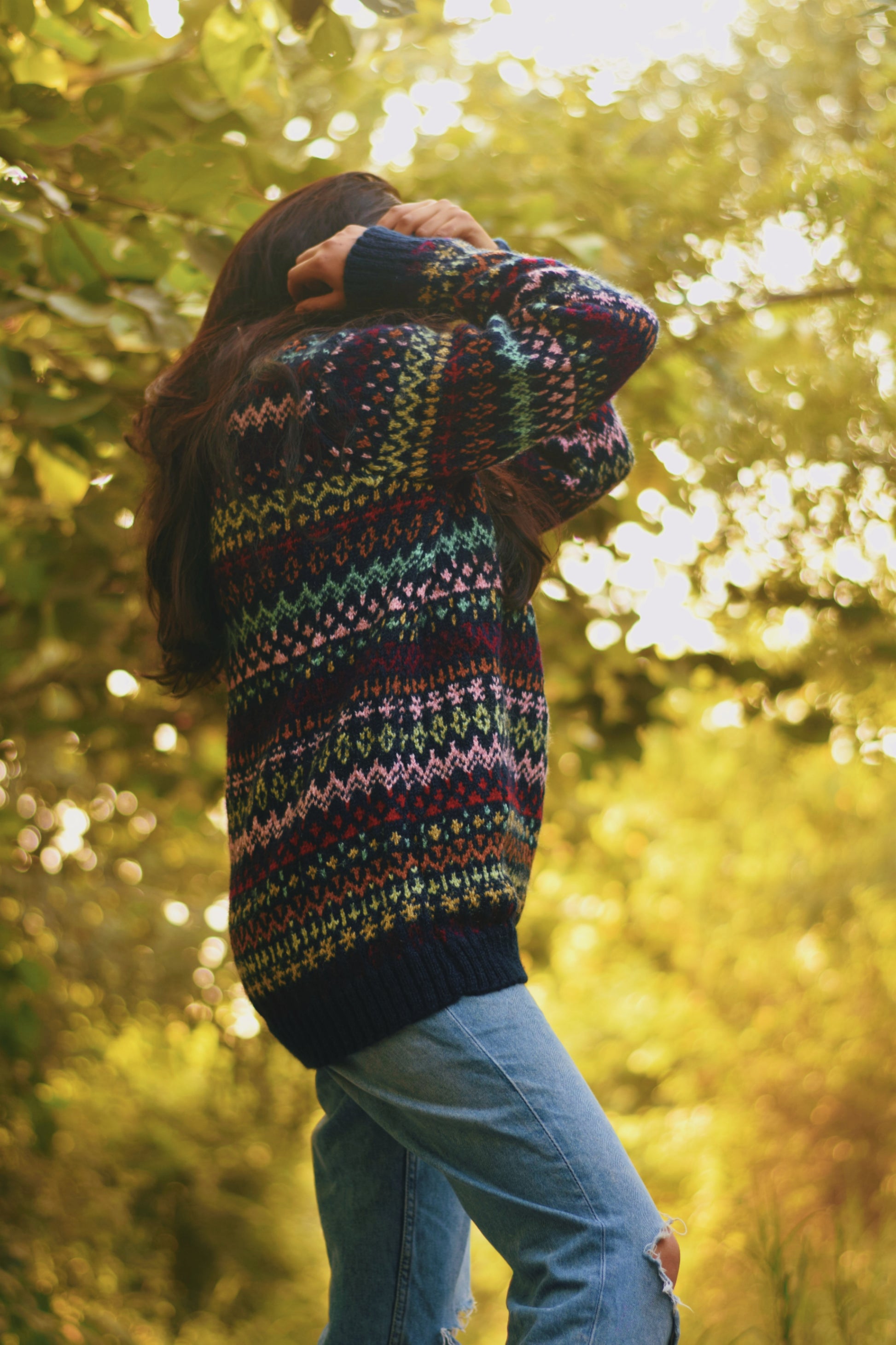 The Traditional Hand Knitted Sweater