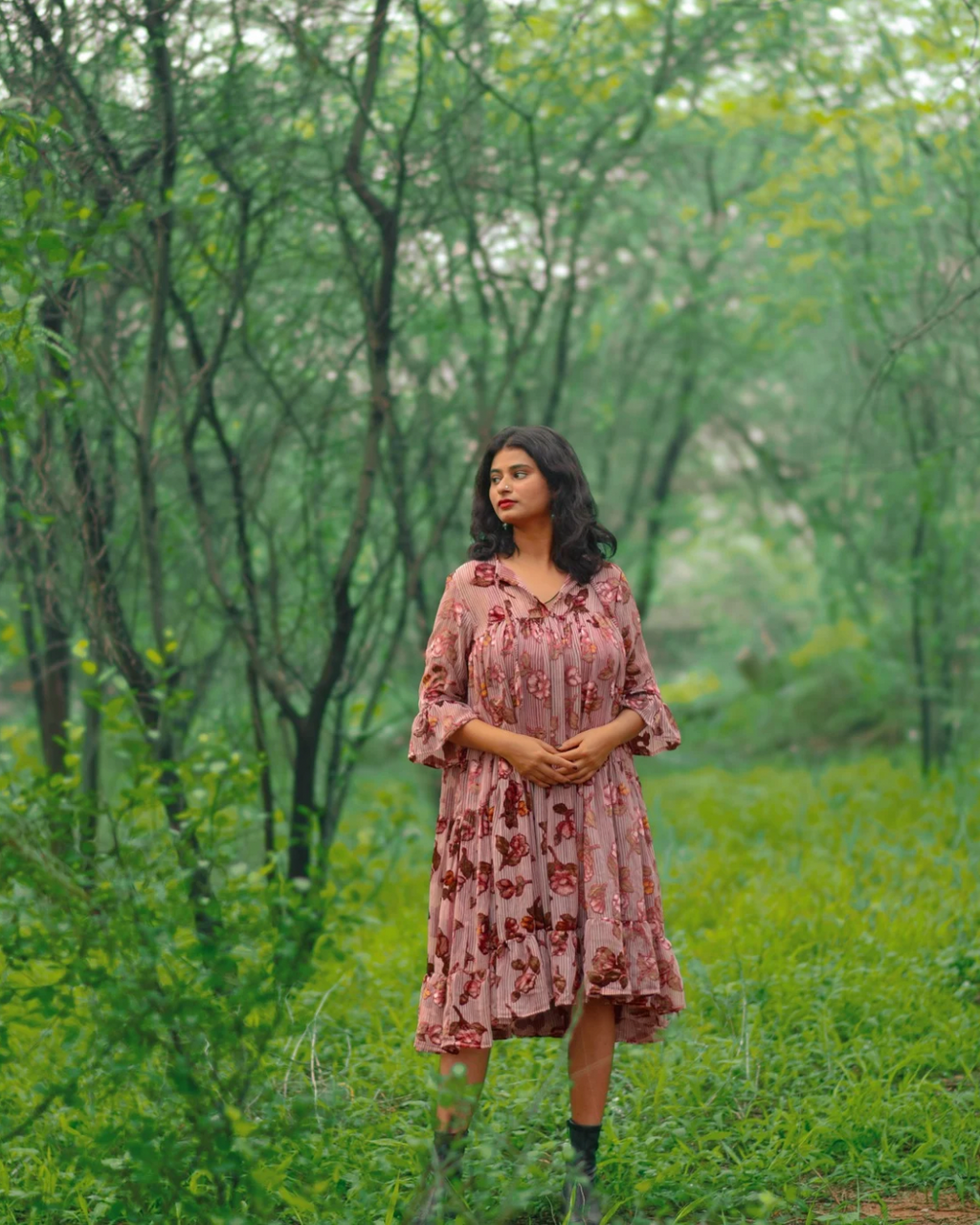 Twirl Rose Dress